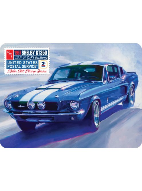 AMT - 1:25 1967 Shelby GT350 (USPS Stamp Series Collector Tin)