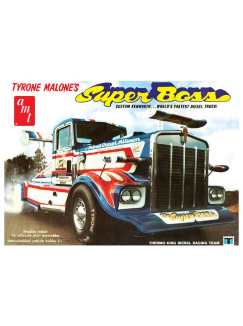 AMT - 1:25 - Tyrone Malone Kenworth Super Boss Drag Truck