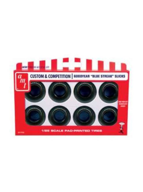 AMT - Goodyear Blue Streak Drag Slicks Parts pack.