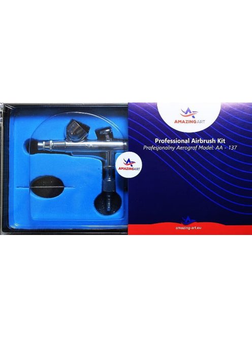 AmazingArt - Modelling Dual Action Gravity Airbrush AA-137 Nozzle 0,2 mm