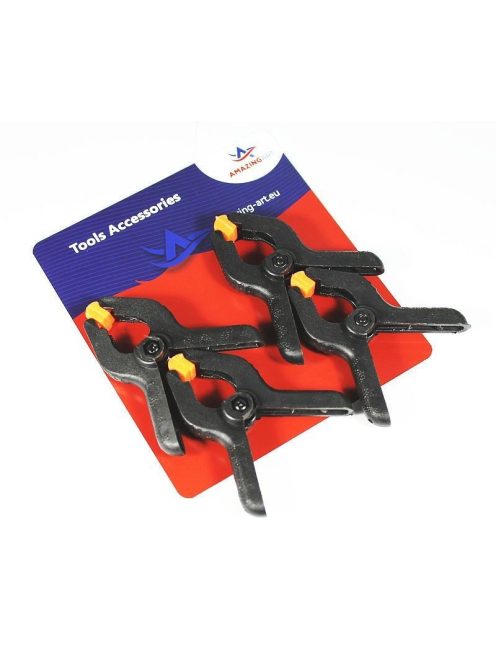 AmazingArt - Modelling Clamps 6.5 cm - 4Pcs