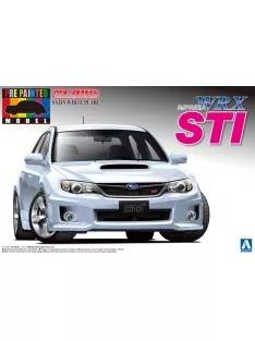   Aoshima - Subaru GRB Impreza WRX STI 5 Door 2010 Satin White Pearl