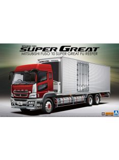   Aoshima - 2010 Mitsubishi Fuso Super Great FU Reefer, plastic modelkit