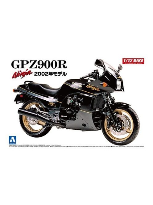 Aoshima - Kawasaki Gpz900R Ninja '02 Model