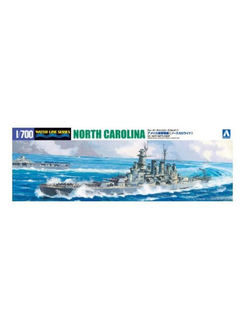 Aoshima - Us Navy Battleship North Carolina