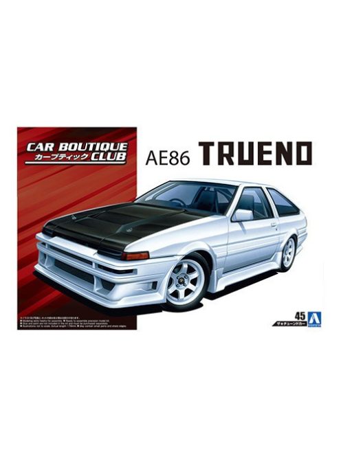 Aoshima - Car Boutique Club AE86 Trueno '85 Toyota