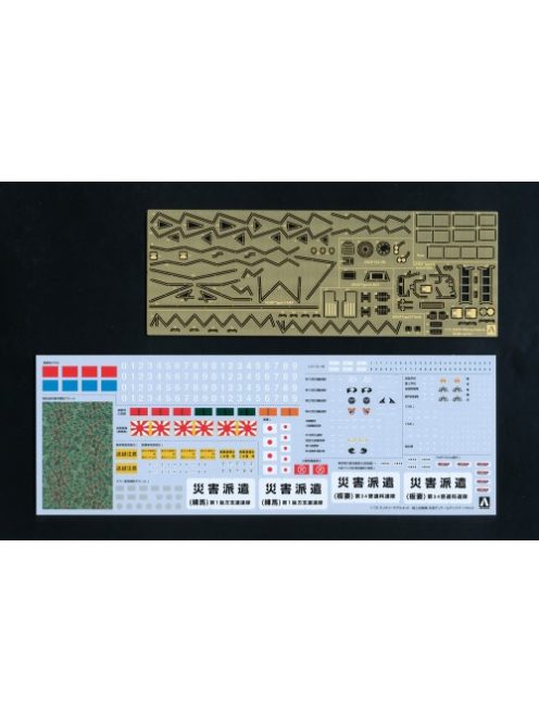 Aoshima - Detail Up Parts For Various Jgsdf Kits
