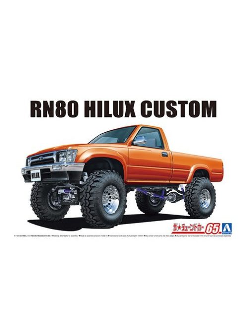 Aoshima - Toyota RN80 Hilux Longbed Liftup 1995