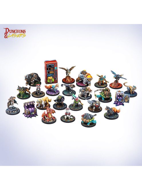 Archon Studio - Dungeons & Lasers Miniatures: ANIMAL COMPANIONS