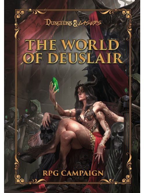 Archon Studio - Dungeons & Lasers THE WORLD OF DEUSLAIR: RPG CAMPAIGN (hardcover)