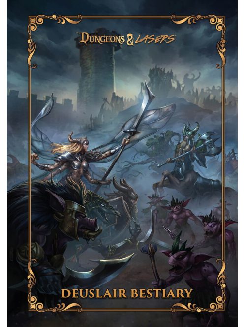 Archon Studio - Dungeons & Lasers THE WORLD OF DEUSLAIR: BESTIARY BOOK (hardcover)