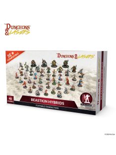   Archon Studio - Dungeons & Lasers Miniatures:  BEASTKIN HYBRIDS: PLAYABLE CHARACTERS