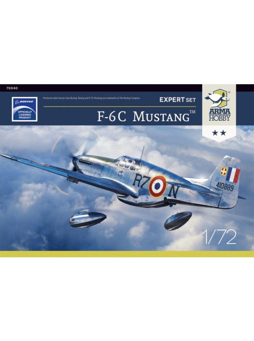 Arma Hobby - F-6C Mustang Expert Set