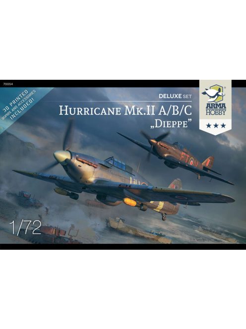 Arma Hobby - Hurricane Mk II a/b/c Dieppe Deluxe Set    31,49