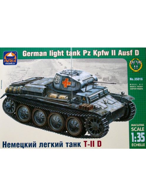 Ark Models - German light tank Pz Kpfw II Ausf D