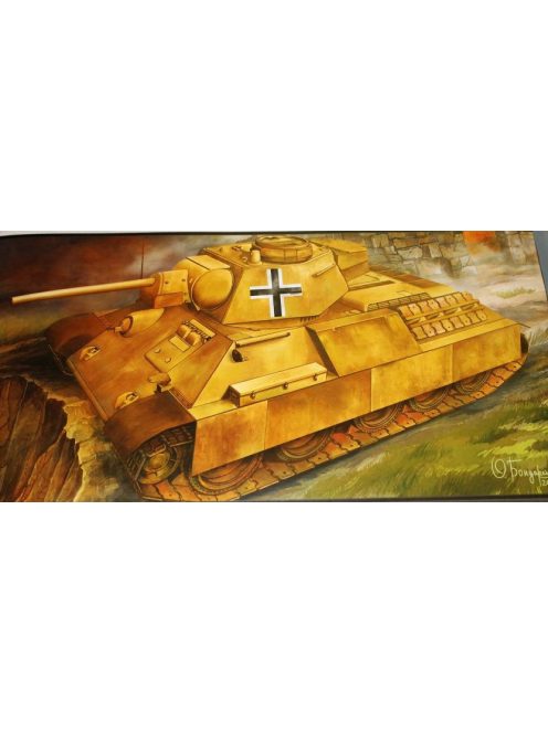 Ark Models - T-34-76 Captured soviet tank in German service (2-nd SS
