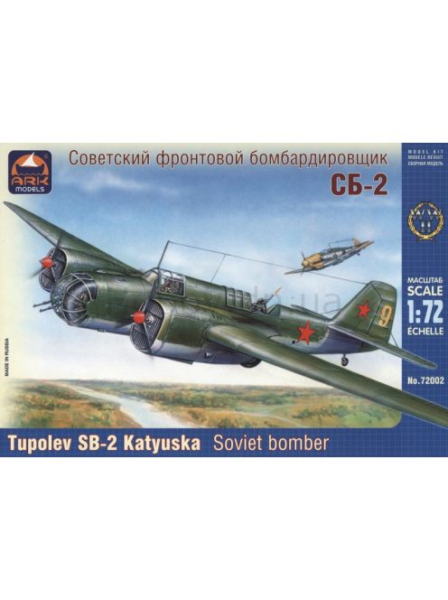 Ark Models - Tupolev SB-2 "Katyuska" Russian bomber