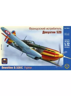 Ark Models - Dewoitine D.520 C French fighter