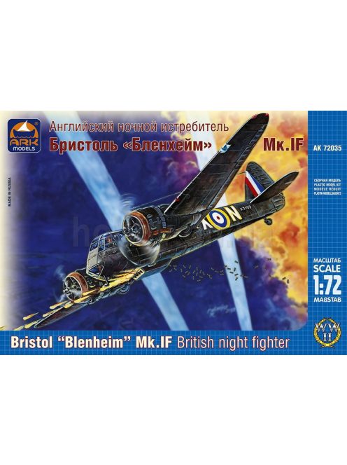 Ark Models - Bristol"Blenheim"Mk.IF British night fighter