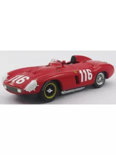   Art-Model - FERRARI 857S s/n 0570 SPIDER N 116 3rd TARGA FLORIO 1955 EUGENIO CASTELLOTTI - ROBERTO MANZON RED