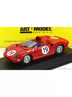  Art-Model - Ferrari 330P 4.0L V12 Team Sefac Ferrari Spa N 19 3Rd 24H Le Mans 1964 J.Surtees - L.Bandini Red