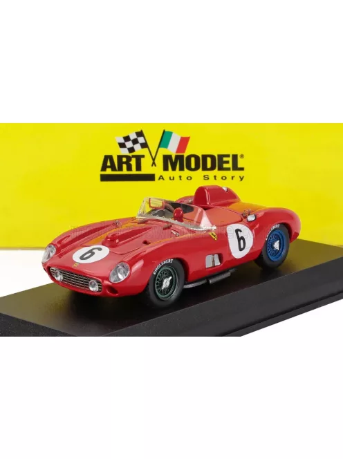 Art-Model - FERRARI 335S SPIDER TEAM SCUDERIA FERRARI N 6 24h LE MANS 1957 PHIL HILL - PETER COLLINS RED