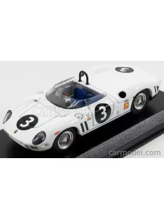   Art-Model - Ferrari 330P Spider Ch.0818 N 3 Canada Mosport Gp 1964 L.Scarfiotti White
