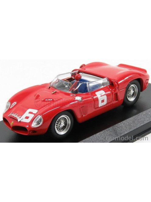 Art-Model - Ferrari 246Sp Dino Spider N 6 (Chassis N 0022M) Winner Guards Trophy Brands Hatch 1962 M.Parkes Red
