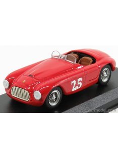  Art-Model - Ferrari 166 Touring Barchetta N 25 Winner Palm Springs 1951 M.Lewis Red