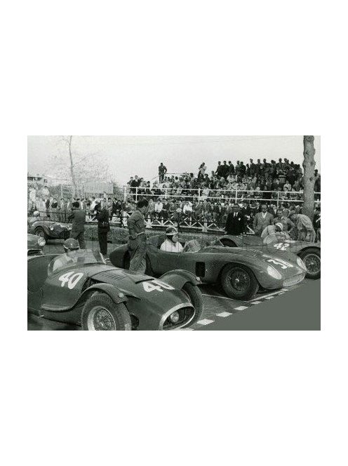 Art-Model - FERRARI 500TR SPIDER s/n.0640 N 38 2nd CIRCUITO DEL POSILLIPO NAPOLI GP 1957 RENATO BOFFA RED