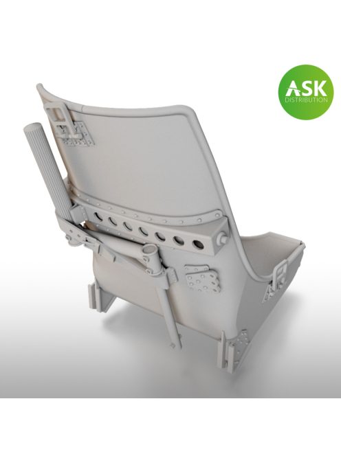 Art Scale - 1/32 A5M Claude Seat with starting handle - 3D print