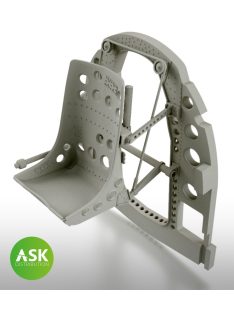  Art Scale - 1/32 A6M Bulkhead with Seat in MIDDLE position - 3D rec. for Tamiya