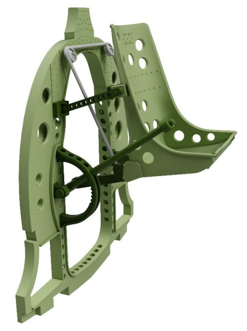 Art Scale - 1/32 A6M Bulkhead with Seat in TOP position - 3D rec. for Tamiya