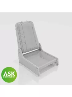   Art Scale - Messerschmitt P.1101 Seat (Me 262) type excluding Seat belts - 3D print for Das Werk kit