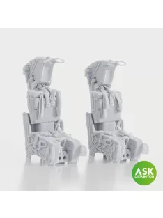   Art Scale - GRU-7A Ejection Seats for F-14A/B Late - with seat belts (2pcs) for Trumpeter