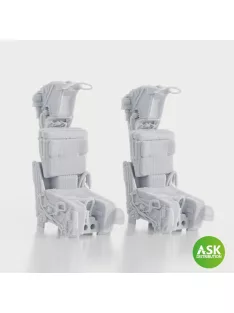   Art Scale - GRU-7A Ejection Seats for F-14A/B Late - excluding seat belts (2pcs) for Trumpeter