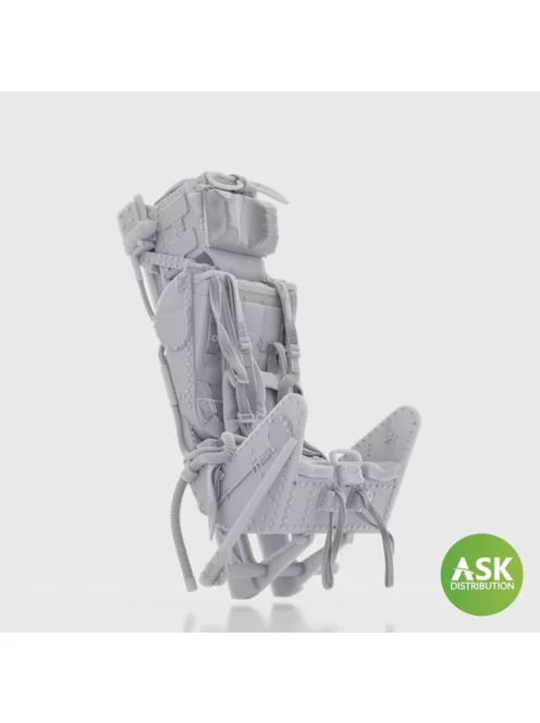 Art Scale - Ejection Seat - M.B Mk.2E with seat belts with survival pack for Revell