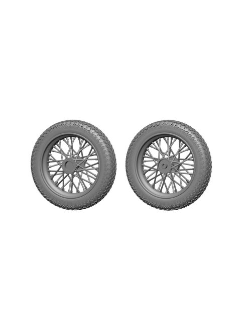 Art Scale - 1/35 HD-WLA motorbicycle - Wheels and Cylinders detail set recommended for Miniart