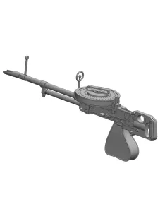 Art Scale - Wickers K gun WWII GB