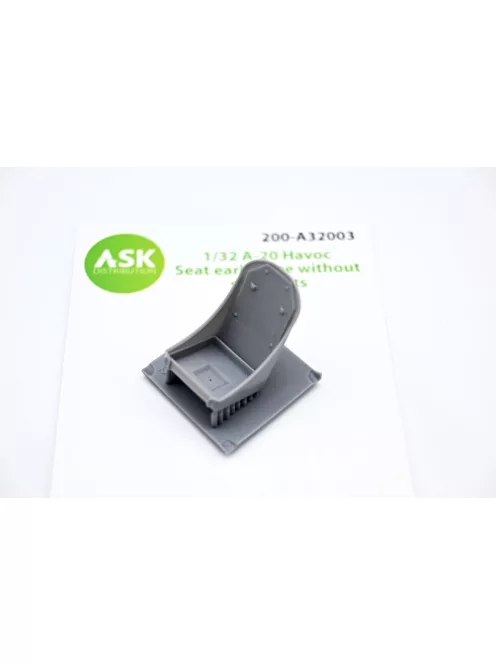 Art Scale - A-20 Havoc - Seat early type 3D print without seat belts