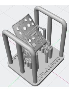   Art Scale - 1/48 A6M Zero Seat Early with starting handle - ASK 3D Print