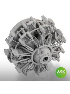   Art Scale - 1/48 Nakajima Sakae 12 engine - ASK 3D Print rec. Eduard