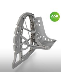   Art Scale - 1/48 A6M Bulkhead with Seat in MIDDLE position - ASK 3D Print rec. for Fine Molds