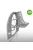 Art Scale - A6M Bulkhead with Seat in TOP position - ASK 3D Print rec. for Tamiya