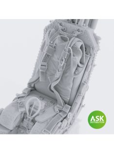   Art Scale - M.B.Type 9B Mk.2 Ejection Seat 1/48 - with seat belts (Rec. for Jaguar GR.1/GR.1A– Airfix) ASK 3D