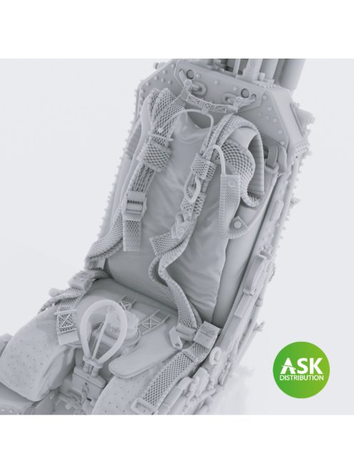 Art Scale - M.B.Type 9B Mk.2 Ejection Seat 1/48 - with seat belts (Rec. for Jaguar GR.1/GR.1A– Airfix) ASK 3D