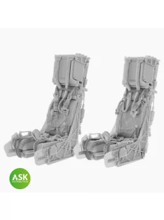   Art Scale - SJU-17 Ejection Seats for F/A-18F and EA-18G Growler - 2 pcs with seat belts rec. for MENG