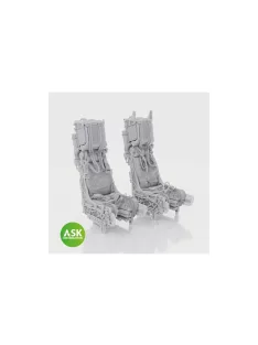   Art Scale - SJU-17 Ejection Seat with seat belts - 1 pc recommended for F-14D Tomcat - Tamiya
