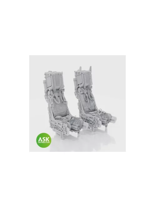 Art Scale - SJU-17 Ejection Seat with seat belts - 1 pc recommended for F-14D Tomcat - Tamiya