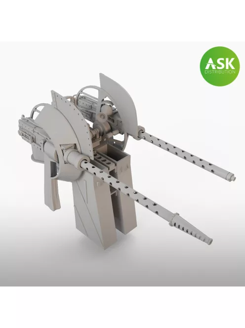 Art Scale - B-25 Mitchell Top Dorsal turret - gun set for HK Model 